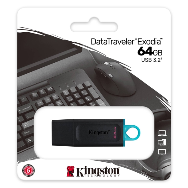 KINGSTON ORIGINAL 64GB FLASH DRIVE